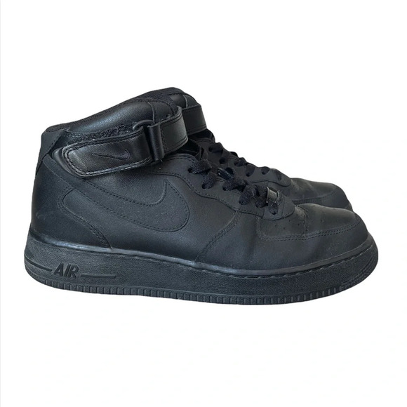 Men's Air Force 1 Mid 07 Black 315123-009 size 10 - Picture 3 of 16